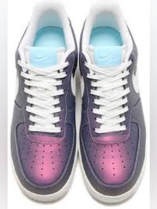 Nike Other - Nike Air Force 1 '07 LV8 Low Iced Lilac Iridescent Colorway 6.5Y